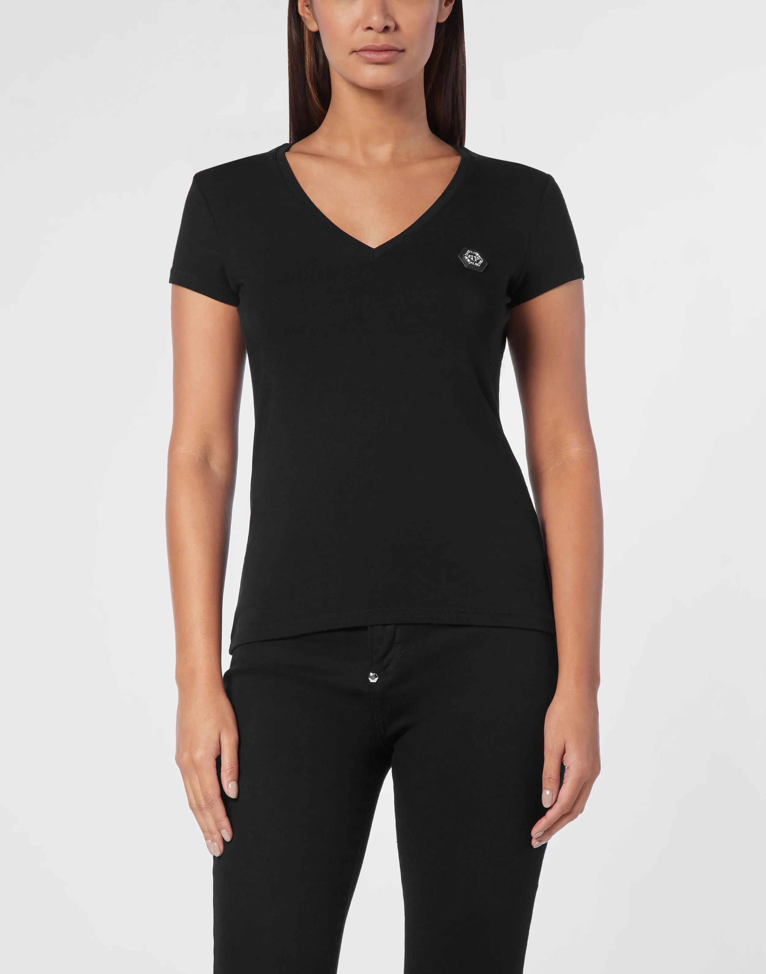 MODAL TSHIRT VNECK SS