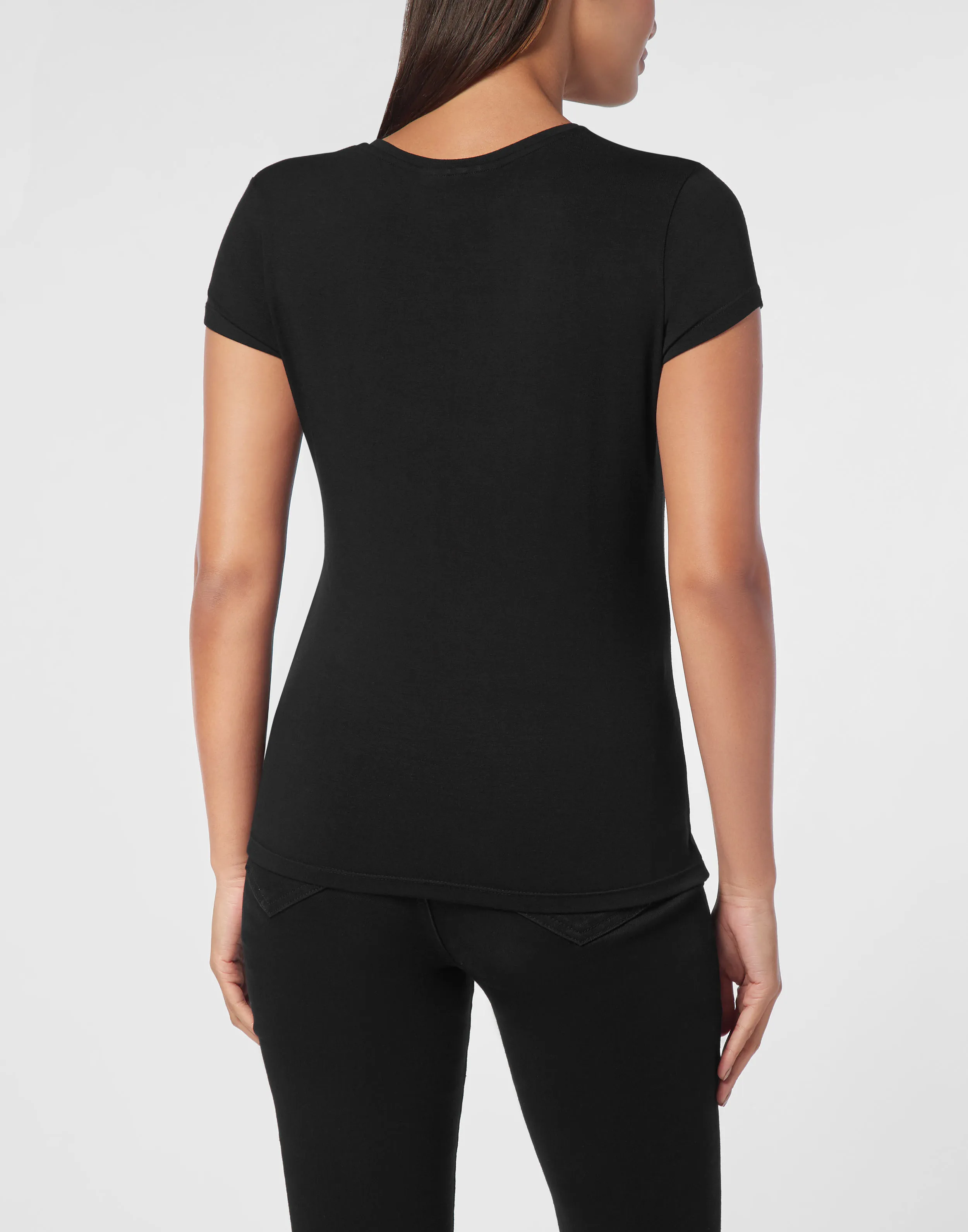 MODAL TSHIRT VNECK SS