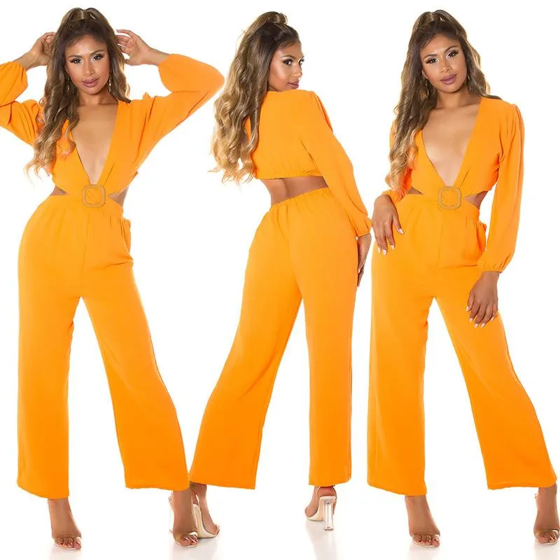 Mono con recortes Naranja