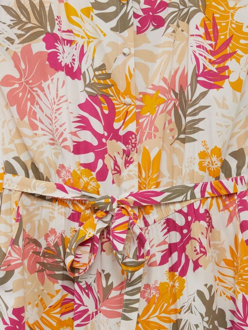 MONO LARGO ESTAMPADO 'JDY'  BEIGE