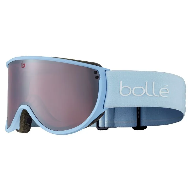 MáSCARA DE ESQUí BOLLé BLANCA (POWDER BLUE  VERMILION GUN)