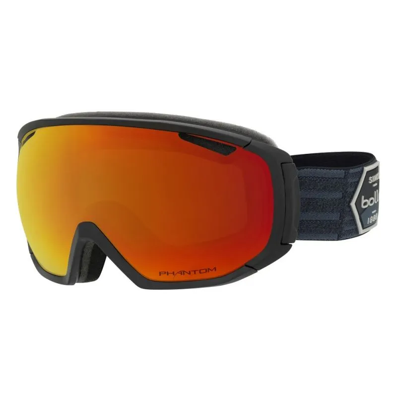 Máscara de esquí Bollé Tsar (Matte Black Patch Phantom Fire Red)