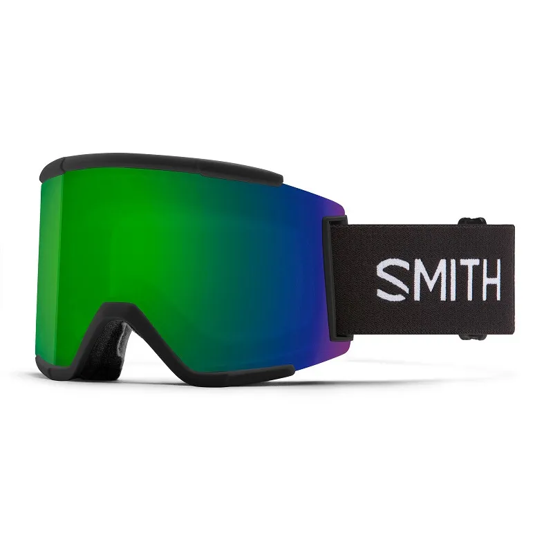 Máscara de esquí SMITH SQUAD XL (Black/Chromapop Sun Green Mirror)