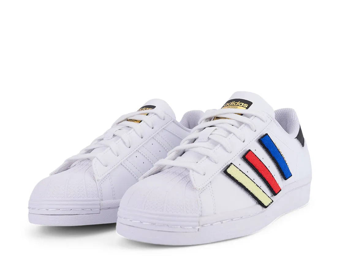 N372O Adidas superstar blanco velcros