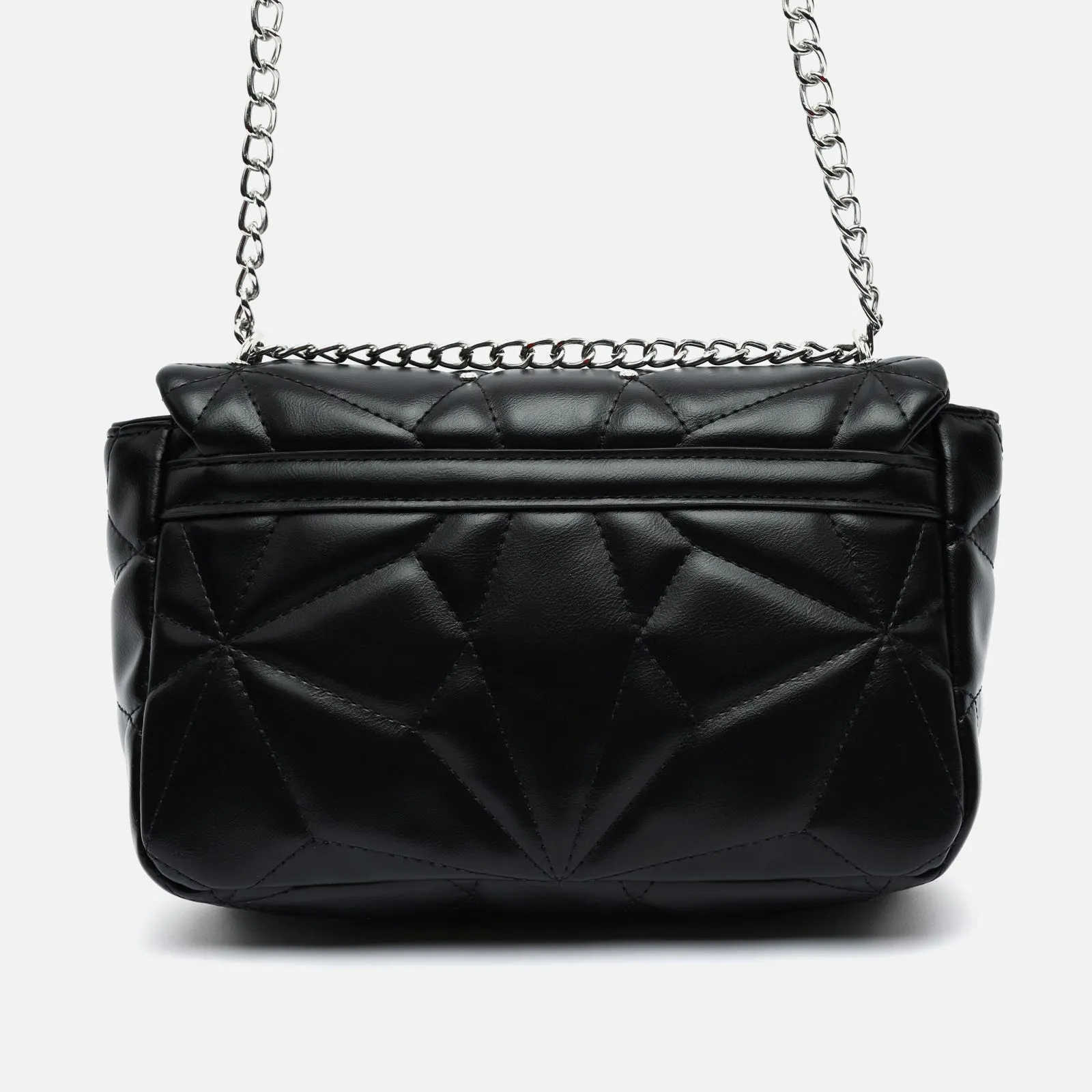 Naida bolso bandolera acolchado con detalles metálicos