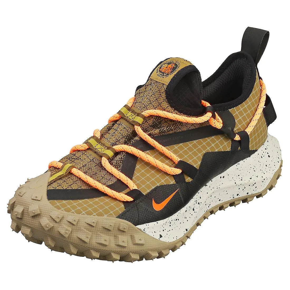 NIKE ACG MOUNTAIN FLY LOW GORETEX ZAPATILLAS DE MODA PARA HOMBRE EN COLOR CAQUI NEGRO