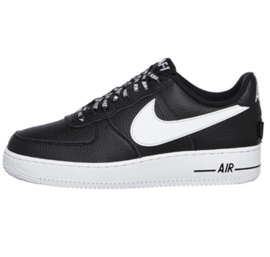 NIKE AIR FORCE LOW NEGRAS