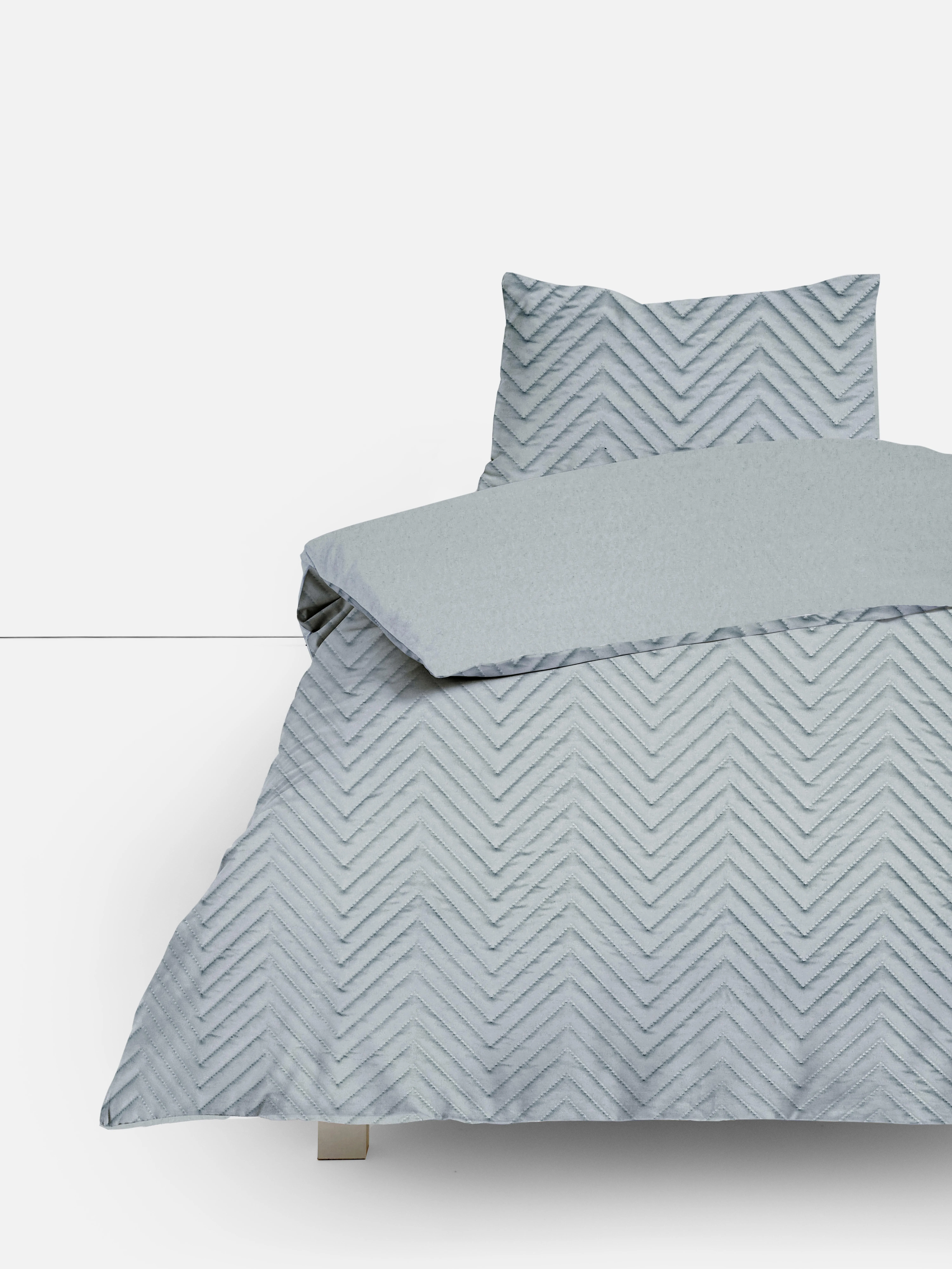 Nórdico reversible con textura para cama individual