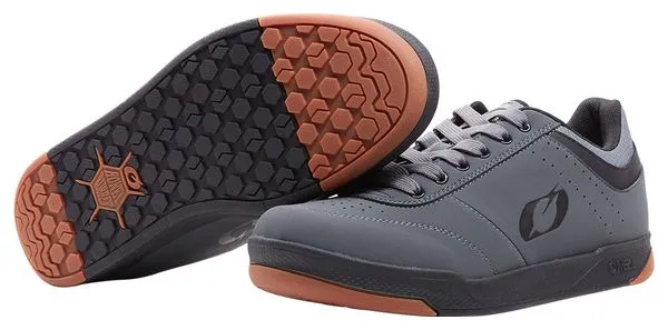 O'Neal Par de zapatillas MTB O'Neal PUMPS FLAT V.22 gris / negro