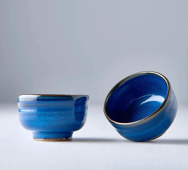 OCHOKO Vaso sake azul medianoche 50 ml