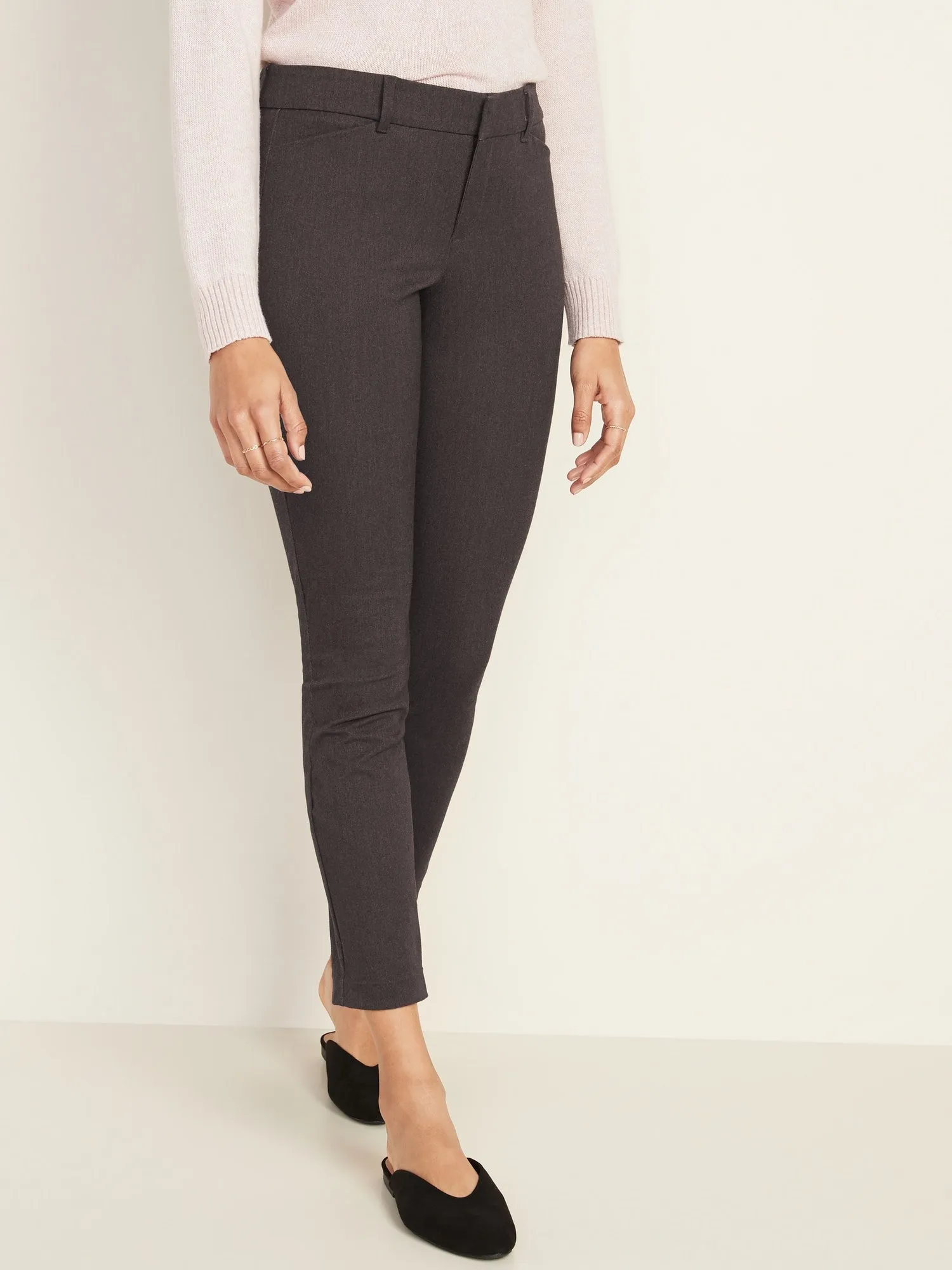 OLD NAVY PANTALÓN PIXIE TIRO ALTO MUJER