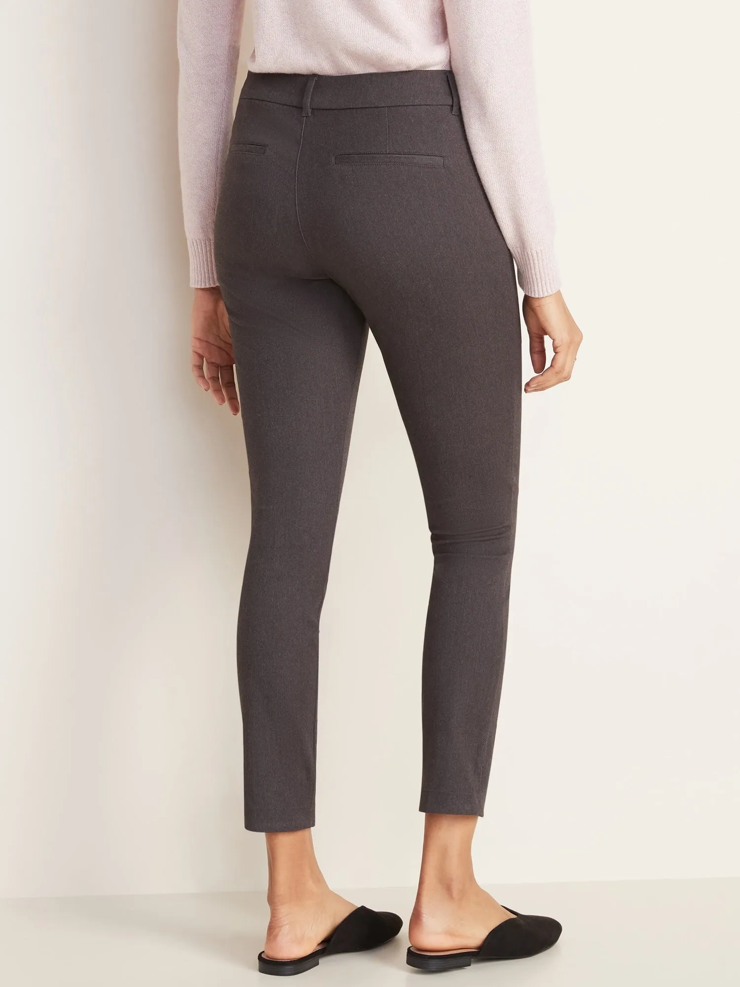 OLD NAVY PANTALÓN PIXIE TIRO ALTO MUJER