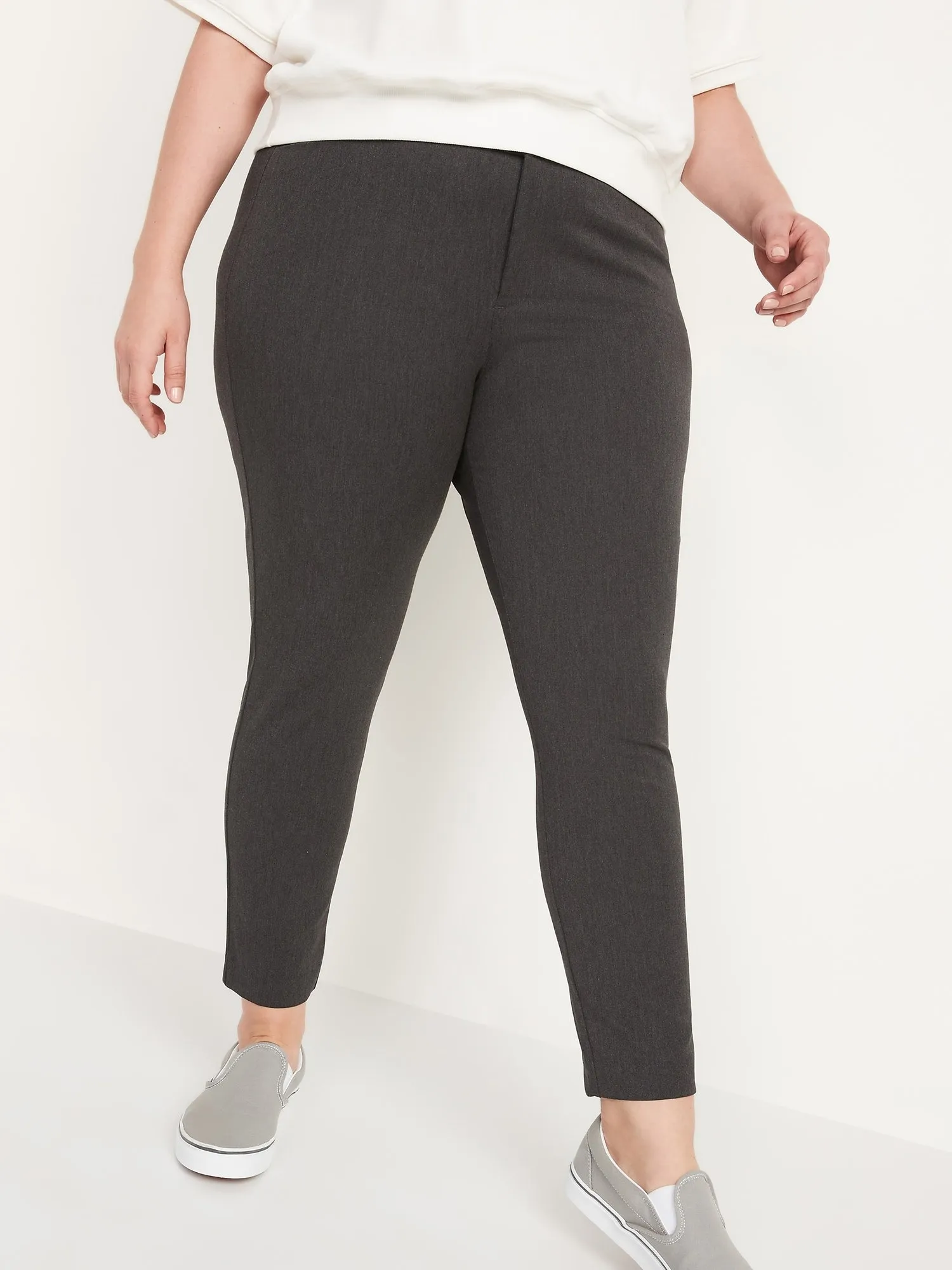 OLD NAVY PANTALÓN PIXIE TIRO ALTO MUJER