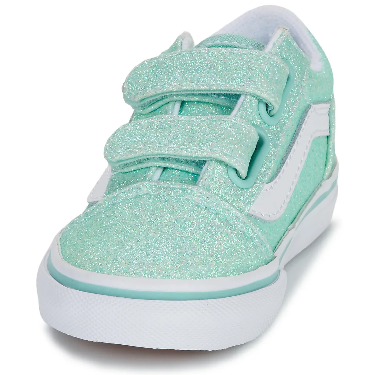Old Skool V GLITTER PASTEL BLUE