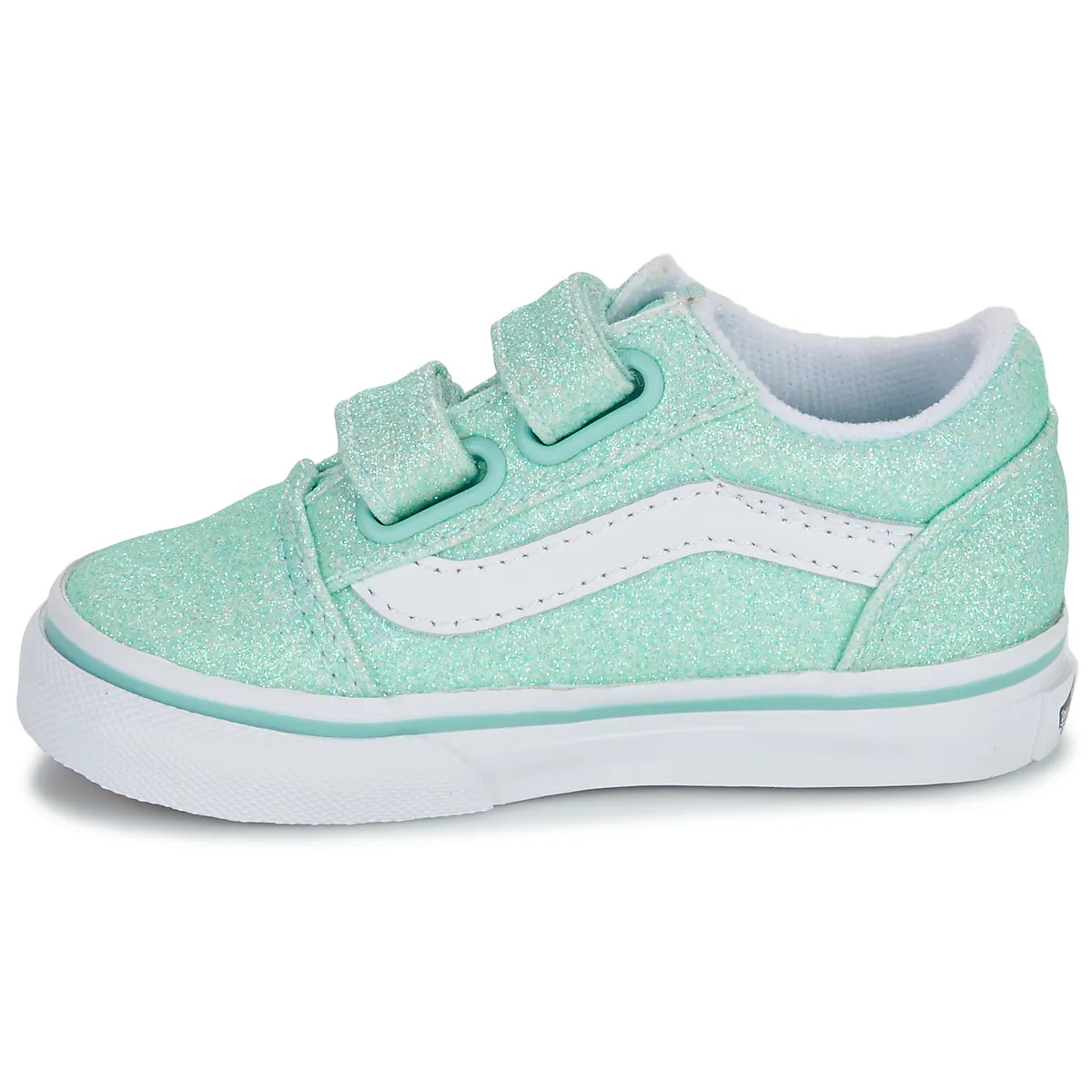 Old Skool V GLITTER PASTEL BLUE