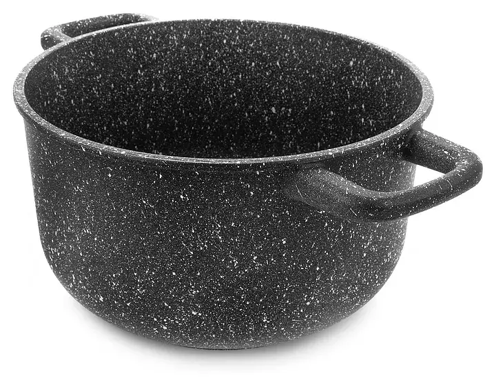 Olla de aluminio con dos asas línea Hard Cook 20cm