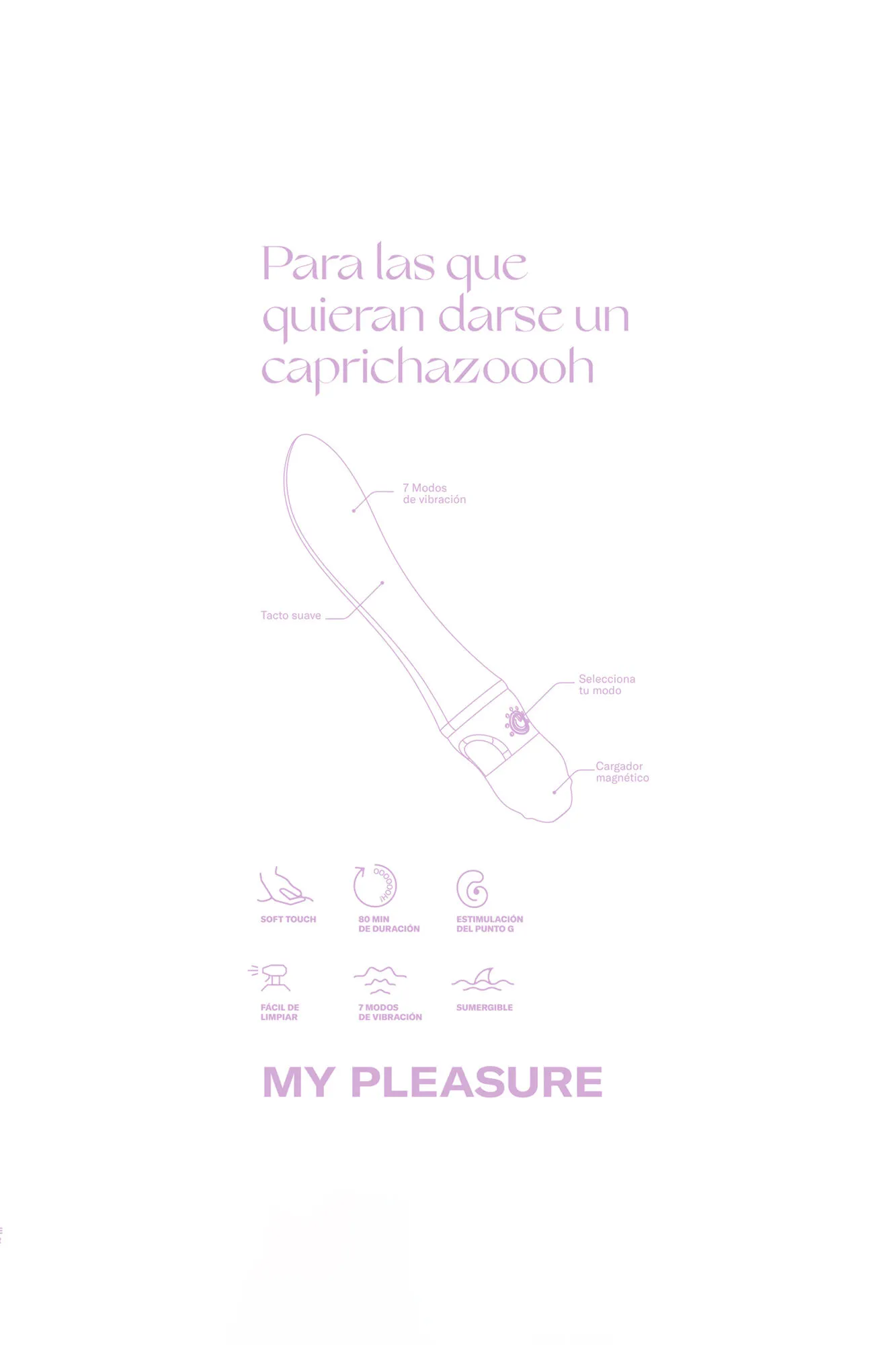 OOOH MY PLEASURE  VIBRADOR
