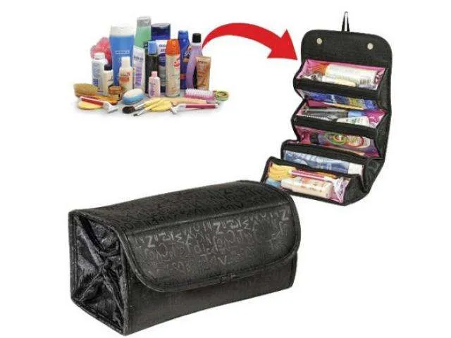 Organizador de bolsa de capacidad de bolsa de cosméticos para mujer