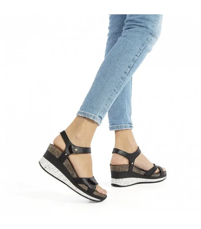 PANAMA JACK Nica Sport Negro Napa