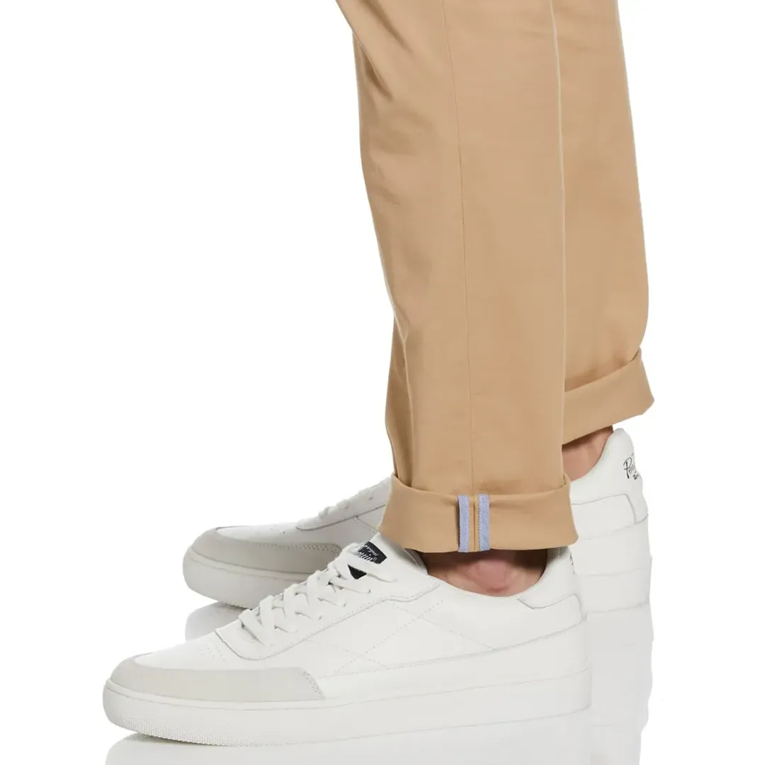 Pantalon Basico Liso Twill Chino Khaki