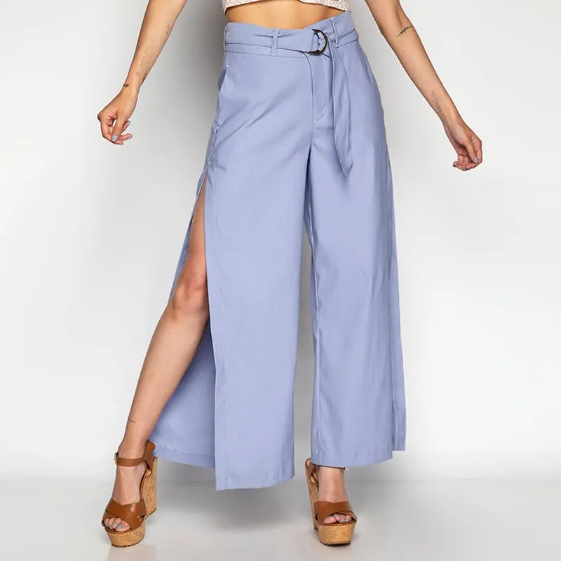 Pantalon Gold Wide Leg Twill