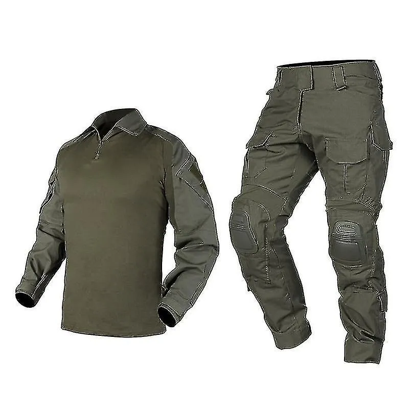 Pantalones de camisa de traje de combate para hombres
