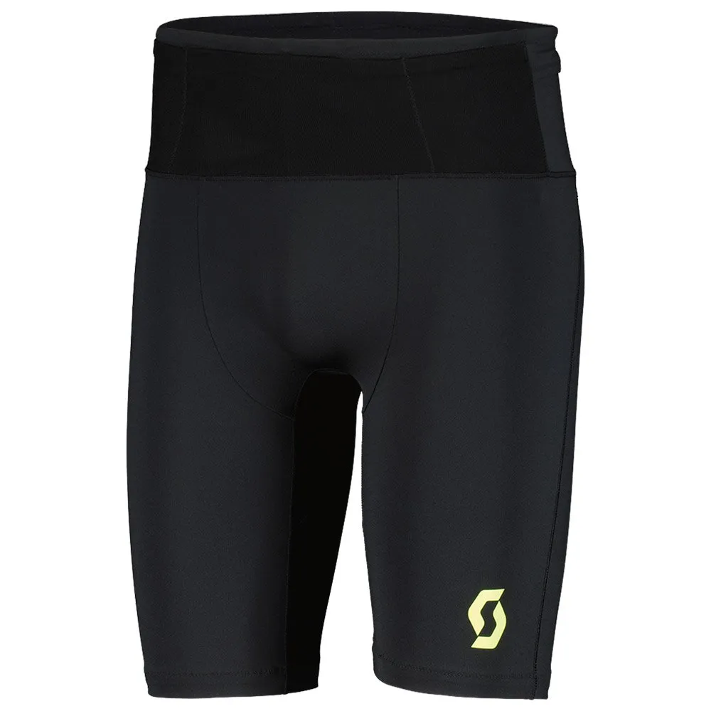 Pantalón corto de trail Scott Rc Run Tight Short Black Yellow