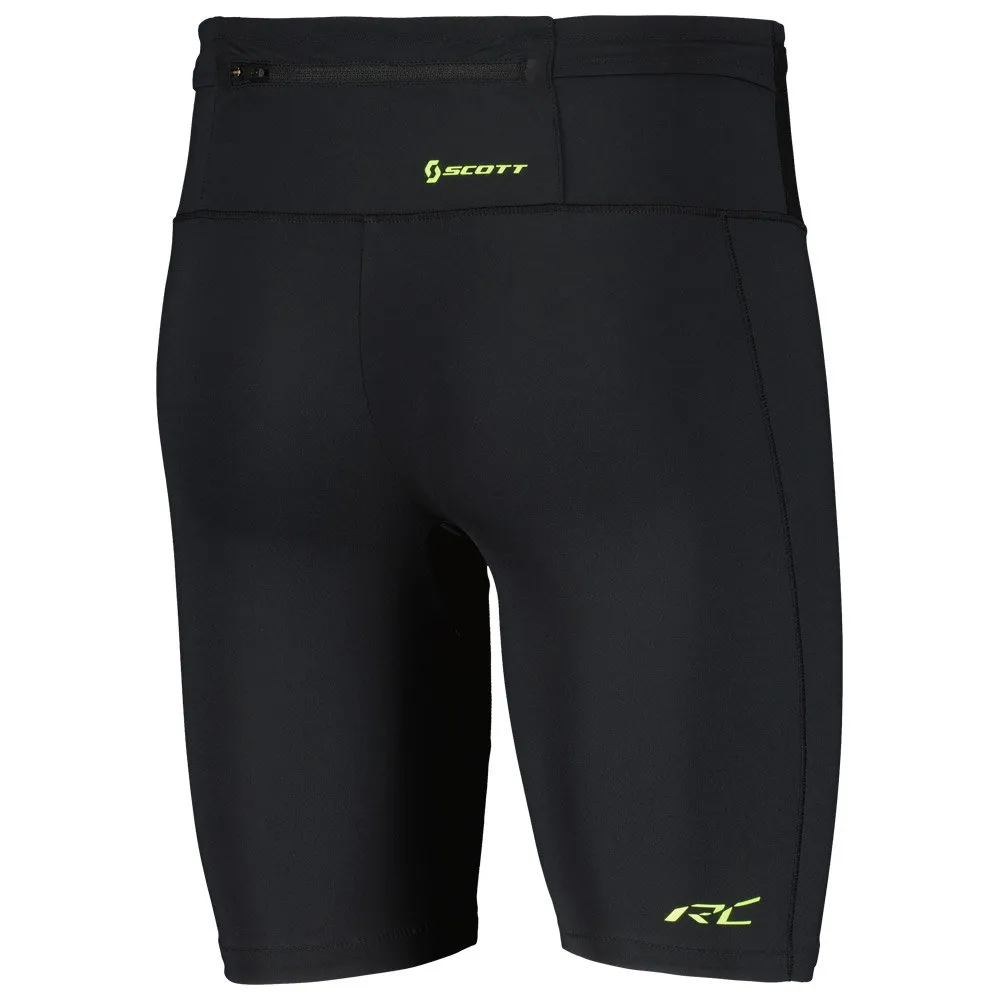 Pantalón corto de trail Scott Rc Run Tight Short Black Yellow
