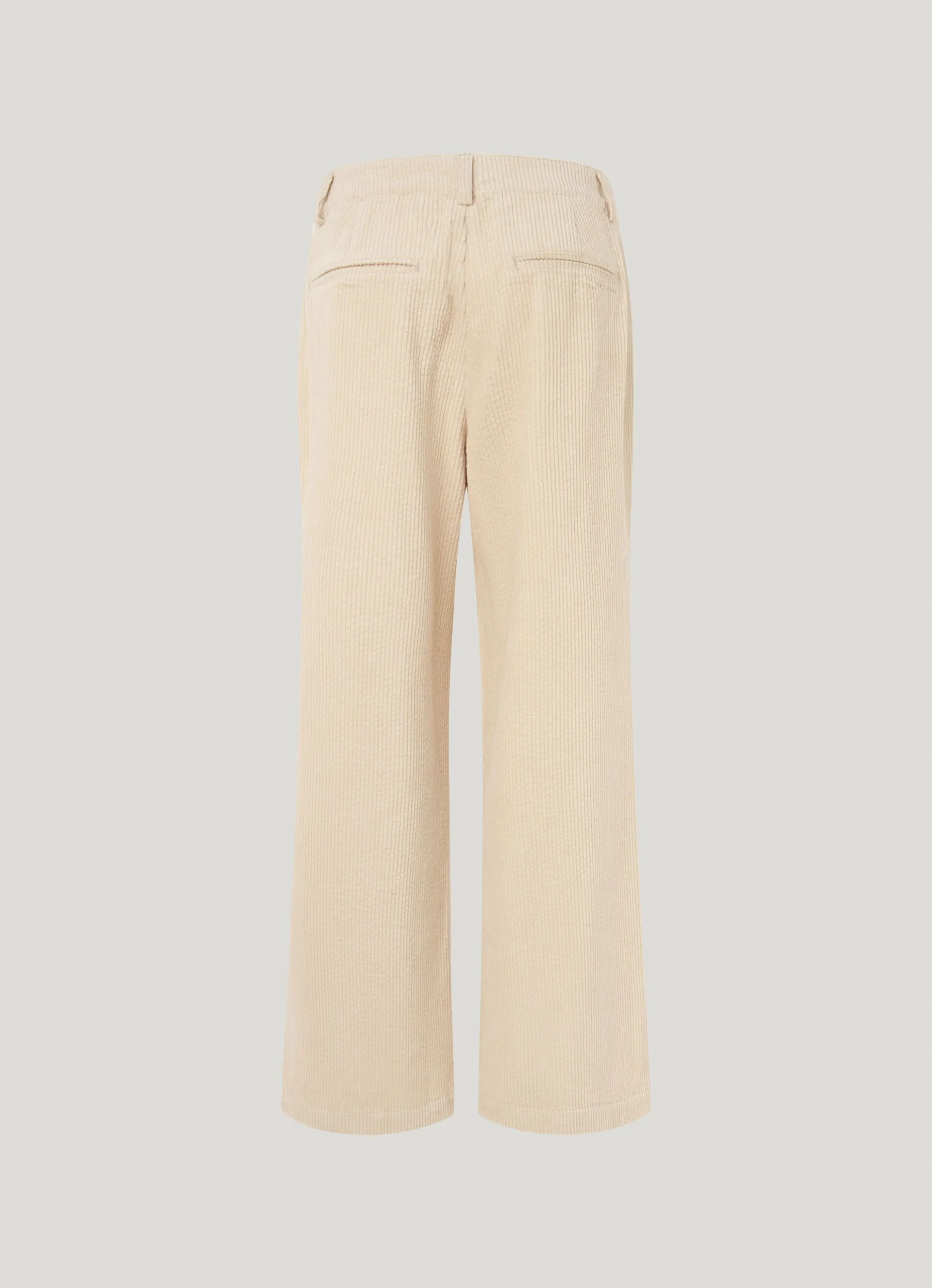 pantalón recto de pana