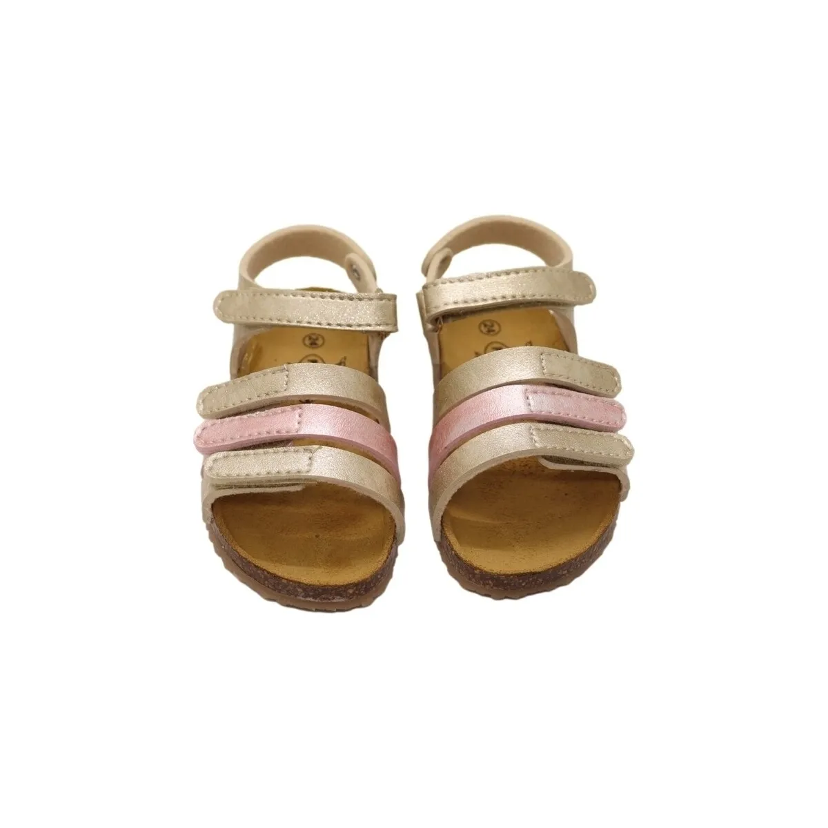 PASTEL BABY SANDALS  ORO ROSE
