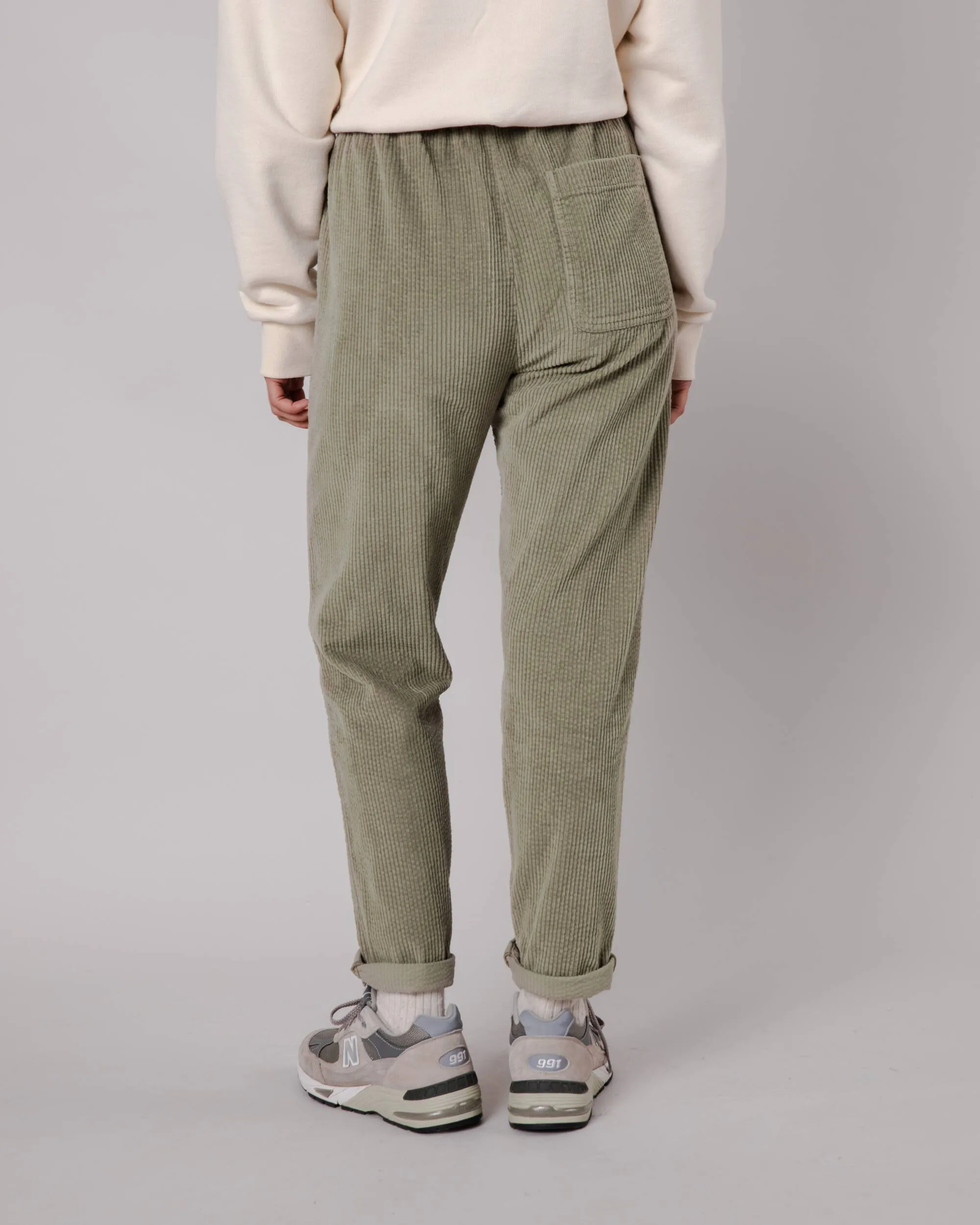 Patch Pocket Corduroy Pant Pale Green