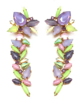 PENDIENTES LARGOS MUJER DE DISEÑO ALTA BISUTERIA