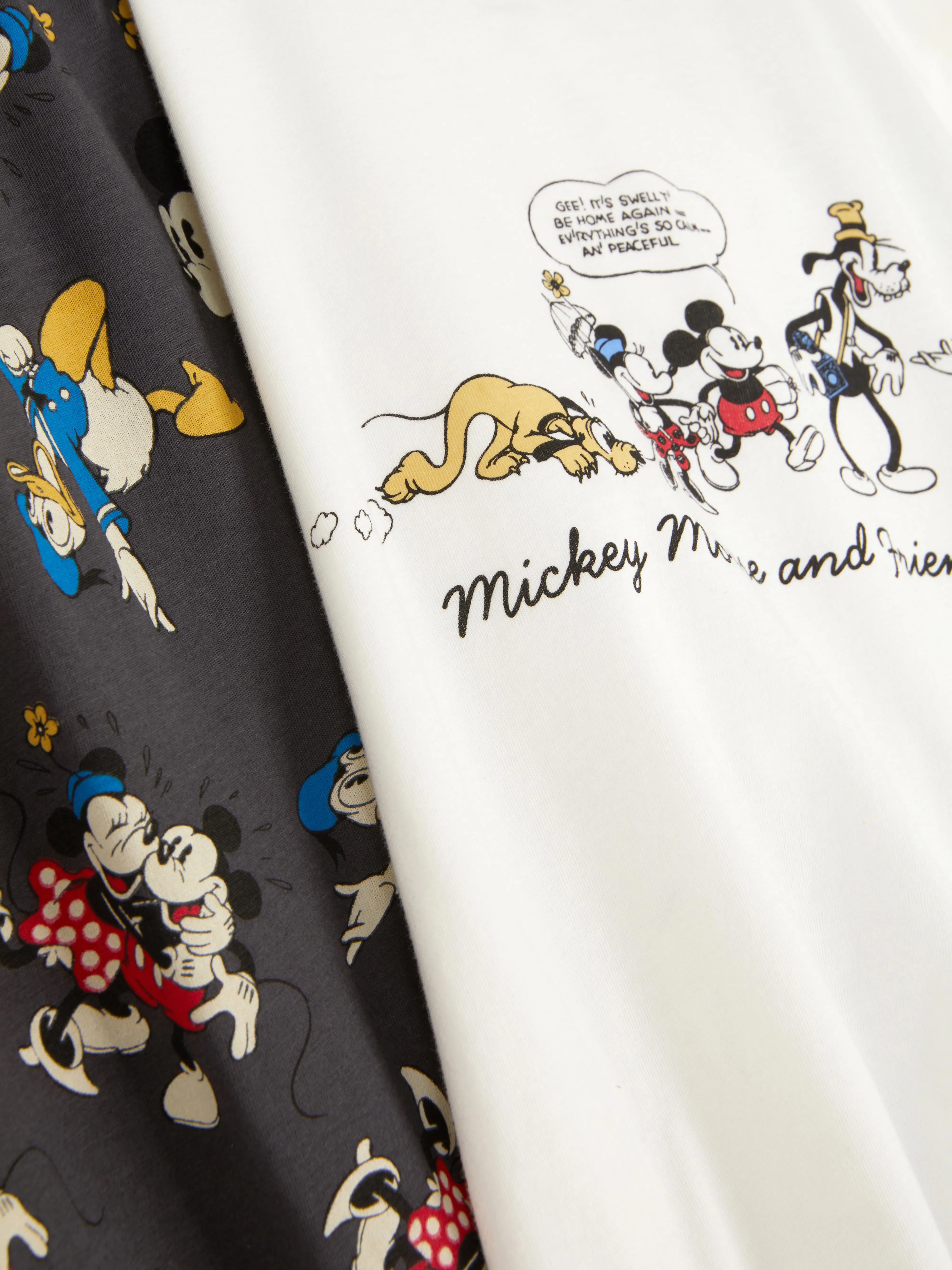 Pijama de punto con estampado de personajes Disney