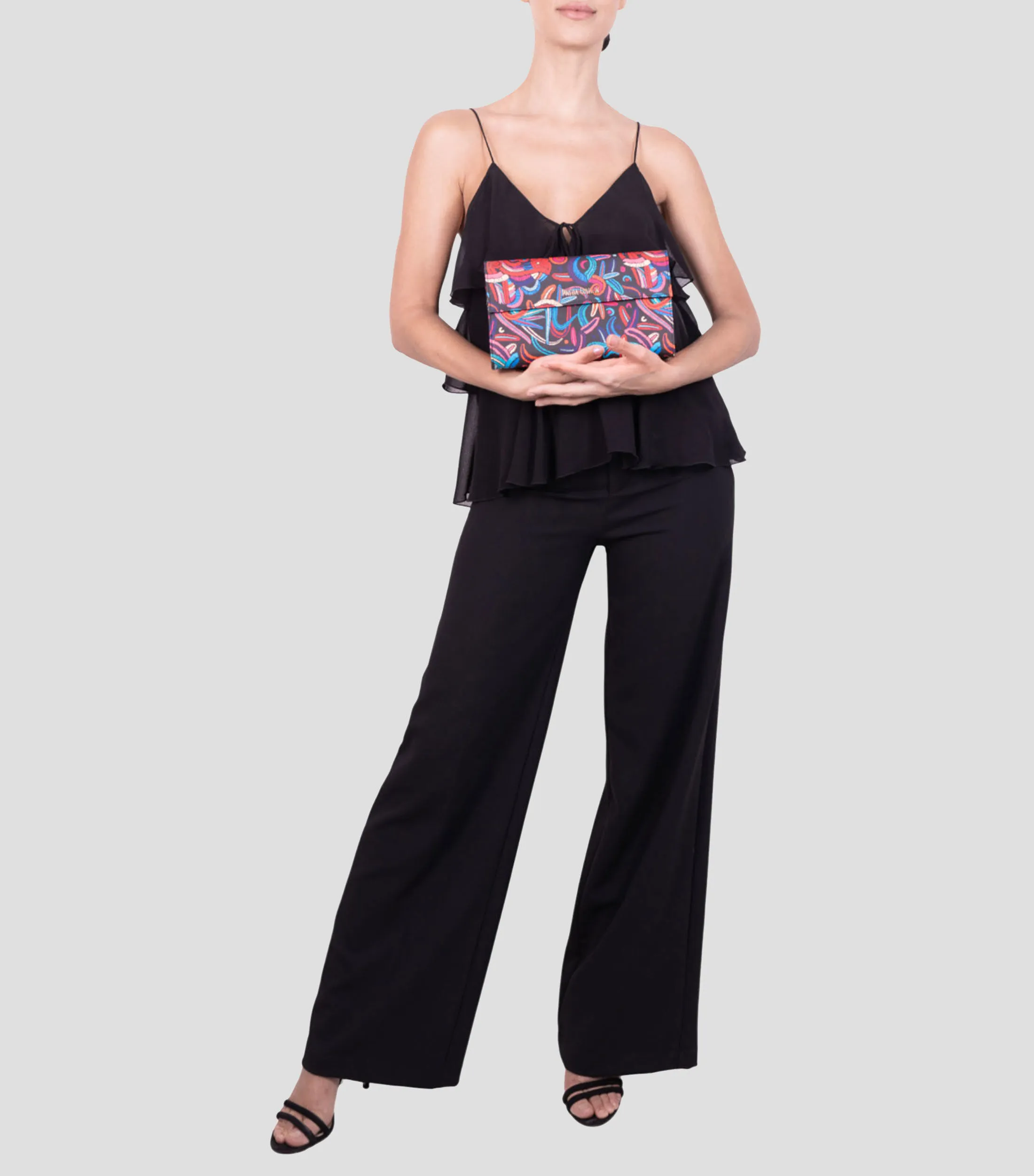 Pineda Covalin Bolso wristlet multicolor Quetzalcóatl Mujer