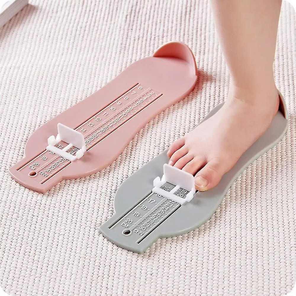 Podómetro para adultos y niños: dispositivo de medición del pie para medir el tamaño del zapato para determinar el tamaño del za