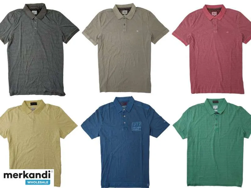 Polo de manga larga para hombre camel