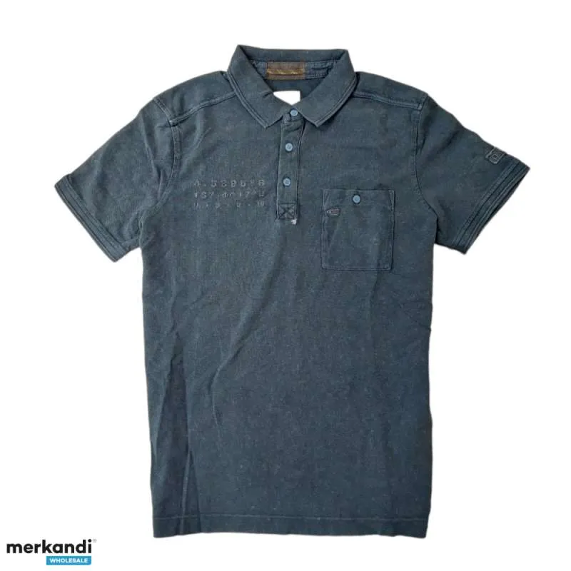 Polo de manga larga para hombre camel