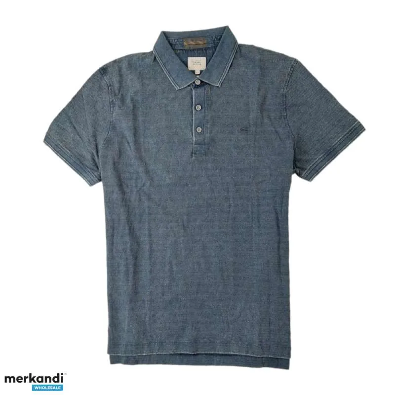 Polo de manga larga para hombre camel