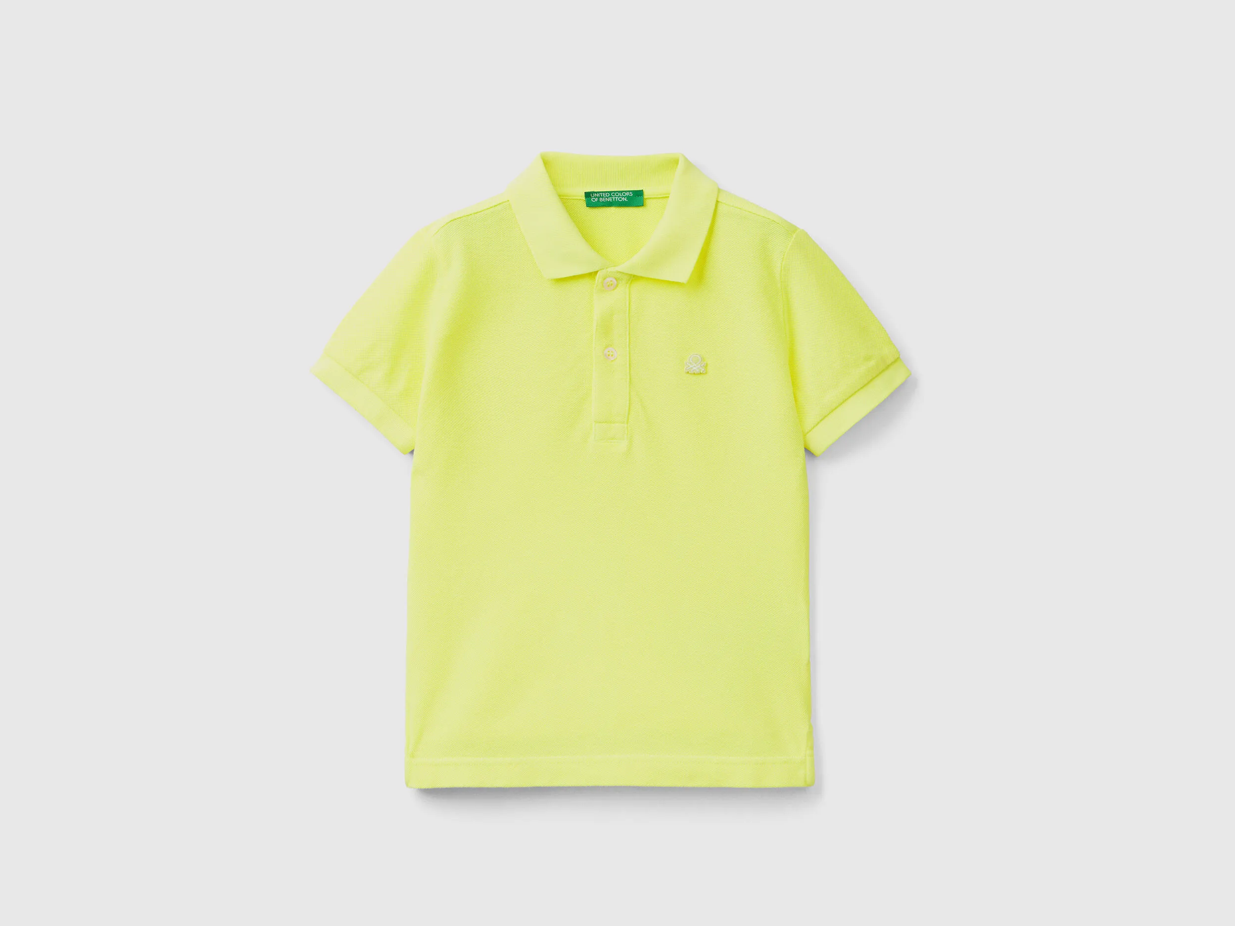 Polo flúor de algodón orgánico