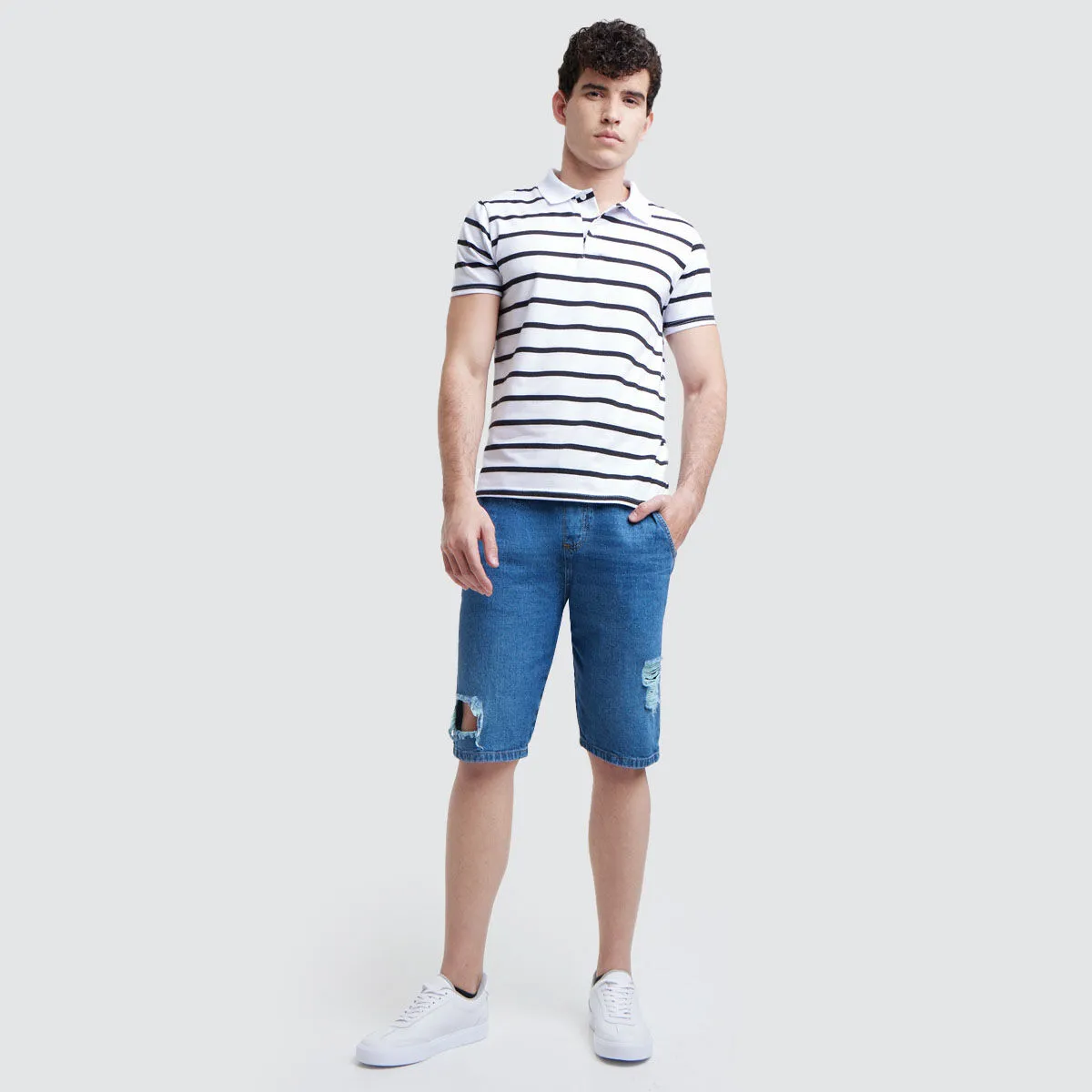 Polo Para Hombre Con Botones