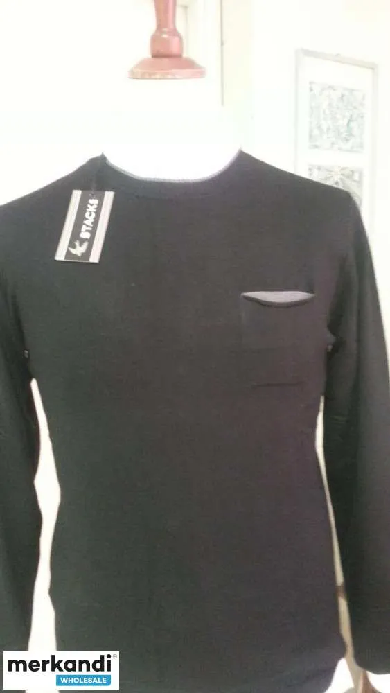 PRENDAS DE PUNTO DE VISCOSA PARA HOMBRE STOCK SPRING