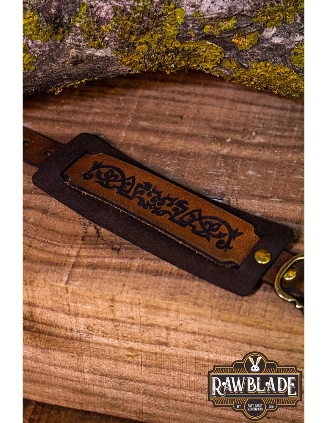 Pulsera de cuero Miriel para nobles y elfos