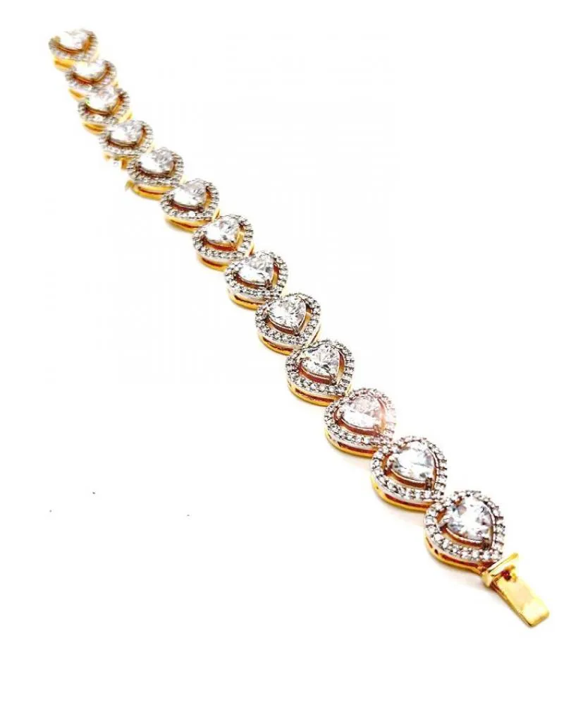 PULSERAS PARA BODAS CON DISEÑO DE CORAZON PARA TRAJES DE NOVIA