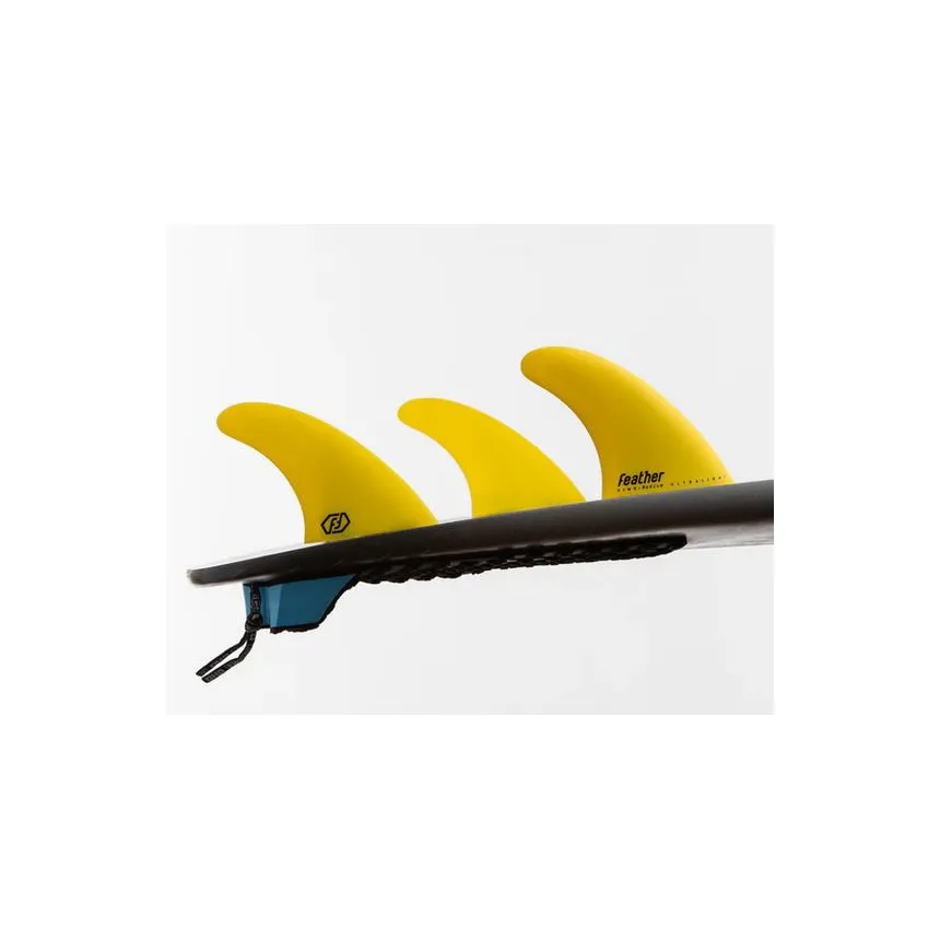 Quillas Surf Feather Fins Hexa Core Sistema Dual Tab