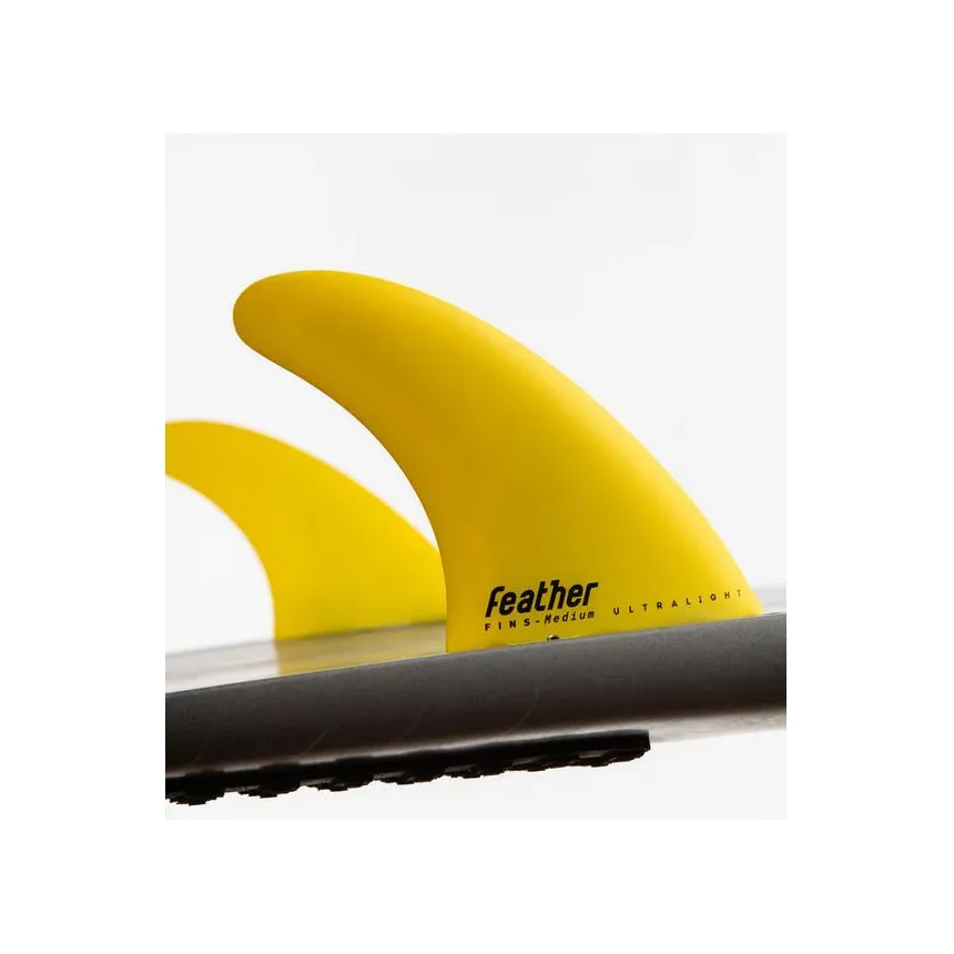 Quillas Surf Feather Fins Hexa Core Sistema Dual Tab
