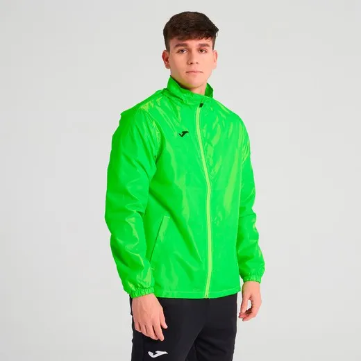 Rainjacket Iris Green Fluor