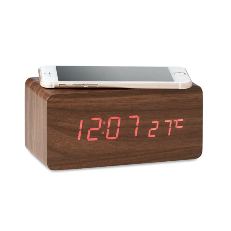 Reloj con carga inalámbrica