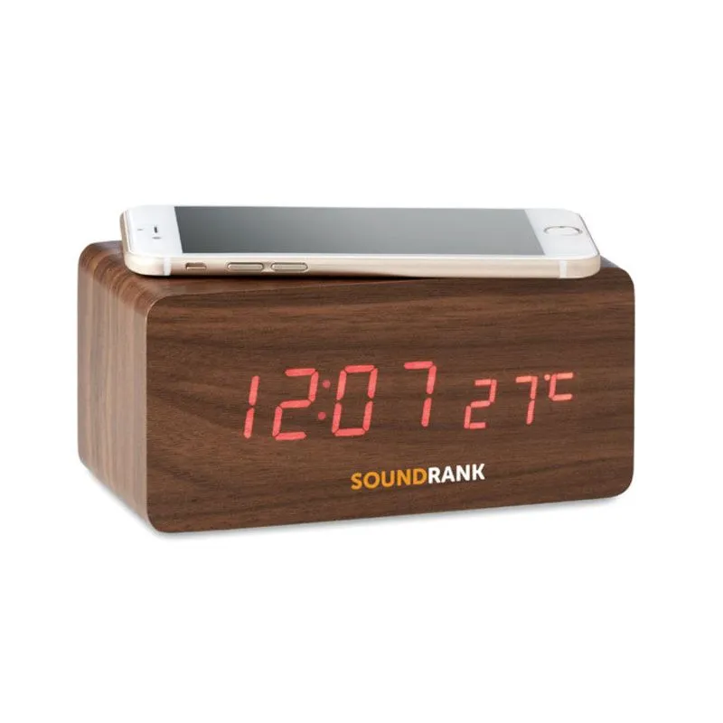 Reloj con carga inalámbrica