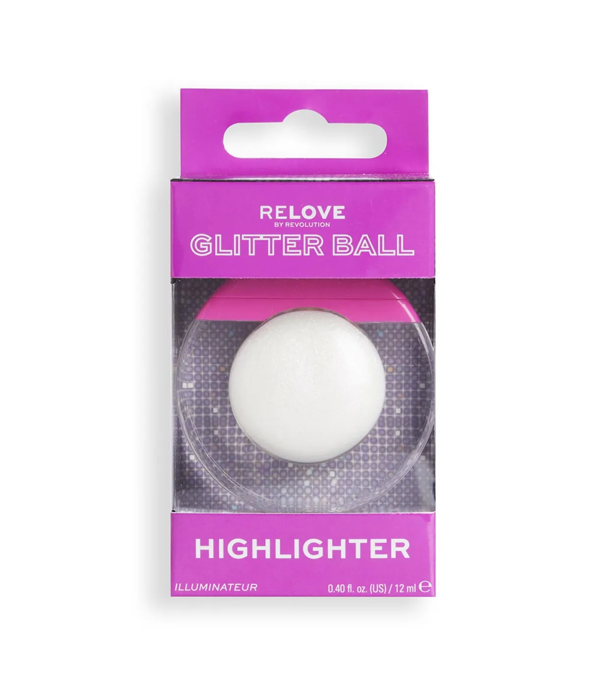 REVOLUTION RELOVE  *DANCING QUEEN*  ILUMINADOR LíQUIDO GLITTER BALL  HIGHLIGHTERVIBES