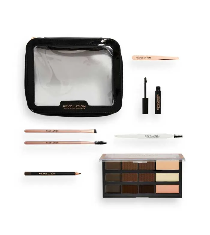 REVOLUTION  SET DE REGALO THE EVERYTHING BROW KIT